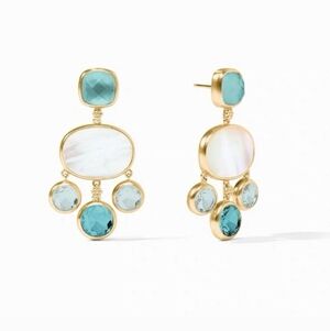 Julie Vos Kaleidoscopes Chandelier Earrings Firm Price